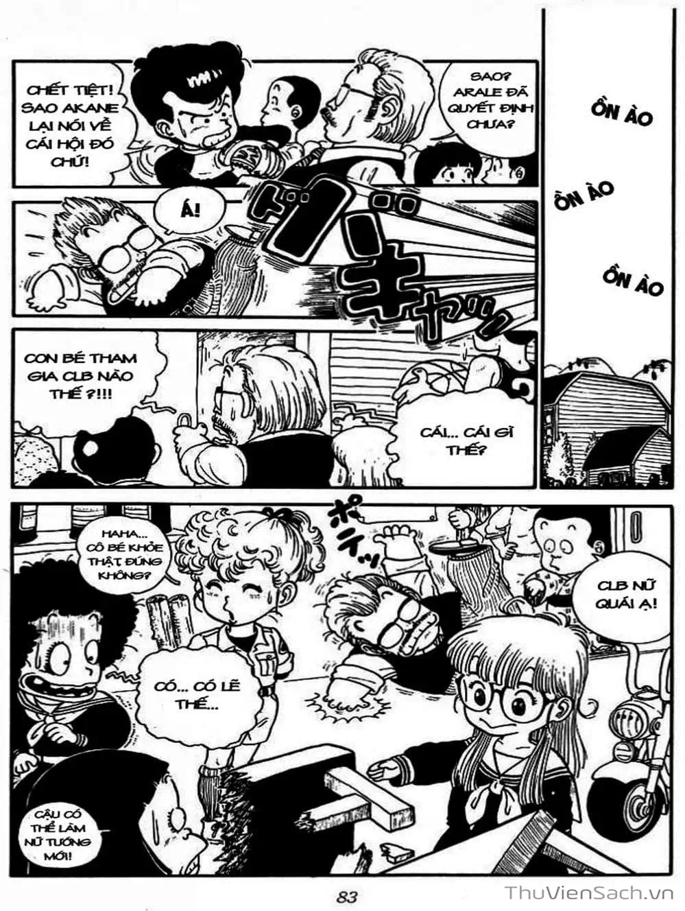Truyện Tranh Tiến Sĩ Slump - Dr. Slump trang 4