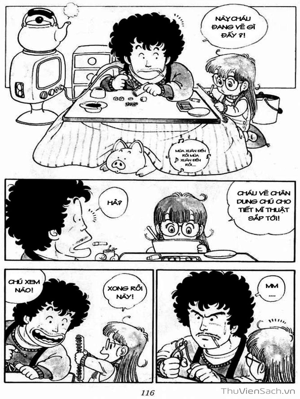 Truyện Tranh Tiến Sĩ Slump - Dr. Slump trang 4