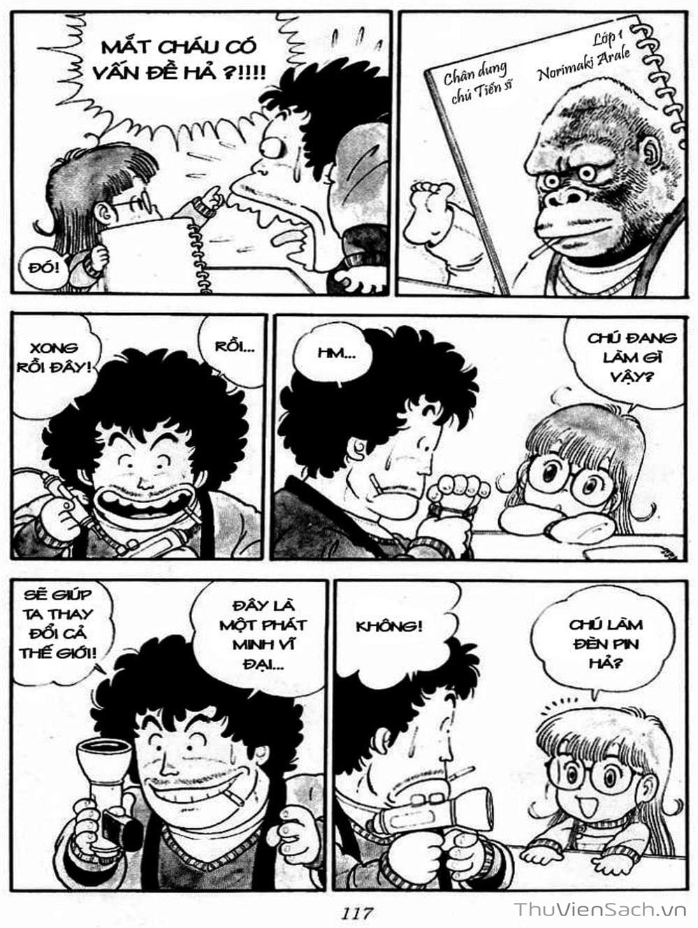 Truyện Tranh Tiến Sĩ Slump - Dr. Slump trang 107