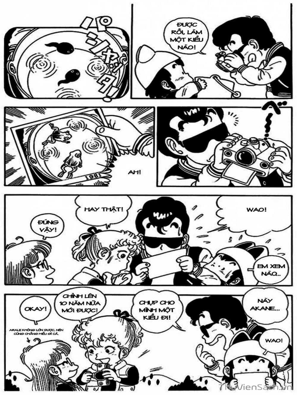 Truyện Tranh Tiến Sĩ Slump - Dr. Slump trang 124