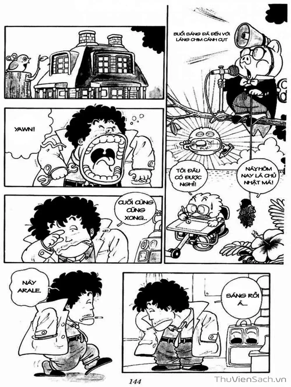Truyện Tranh Tiến Sĩ Slump - Dr. Slump trang 4