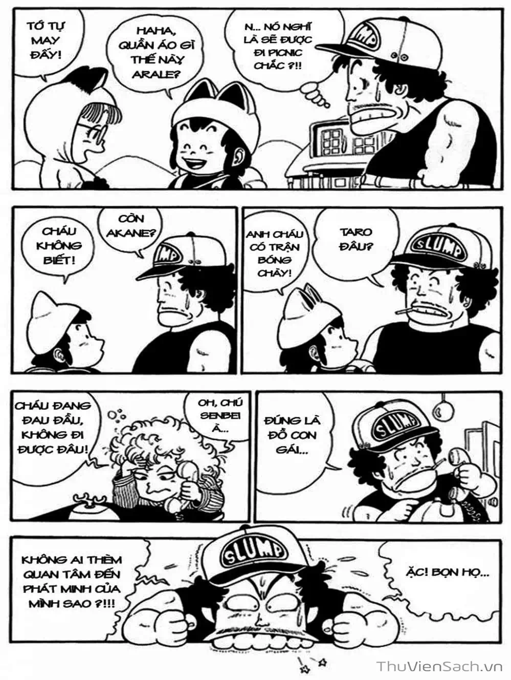 Truyện Tranh Tiến Sĩ Slump - Dr. Slump trang 4