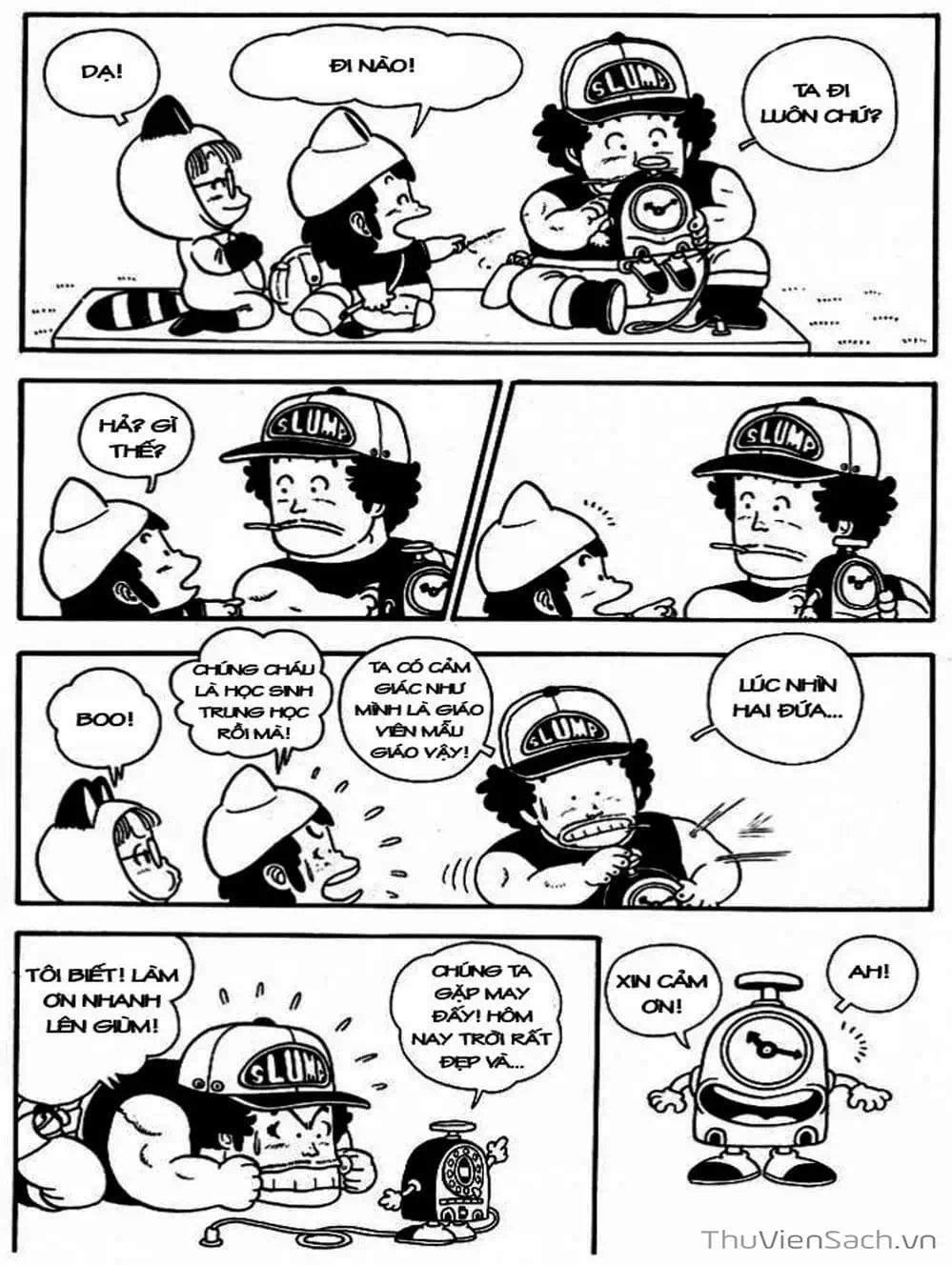 Truyện Tranh Tiến Sĩ Slump - Dr. Slump trang 4