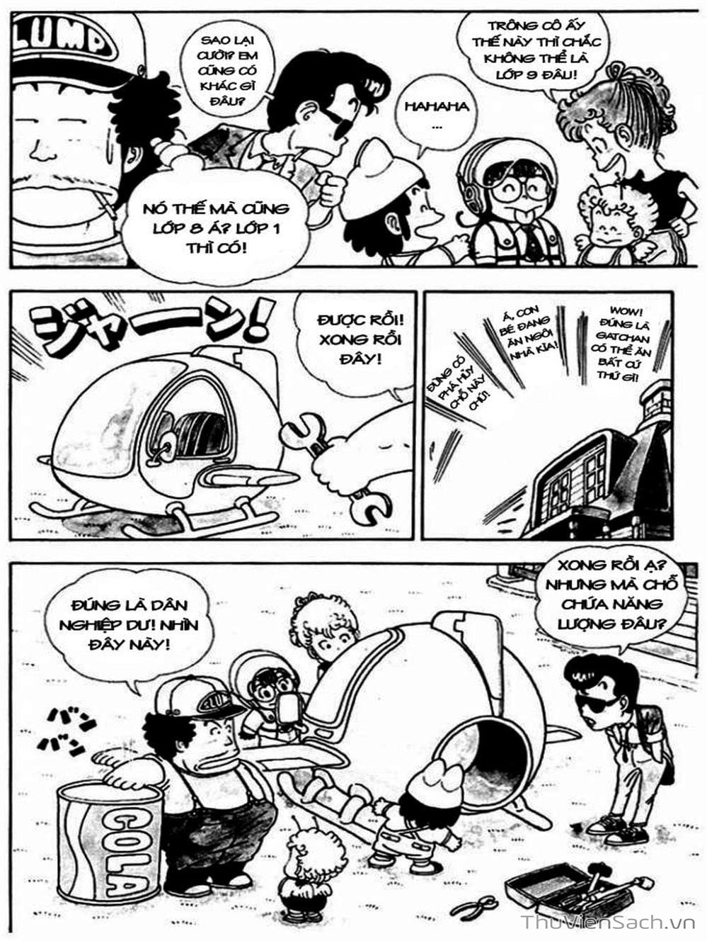 Truyện Tranh Tiến Sĩ Slump - Dr. Slump trang 4