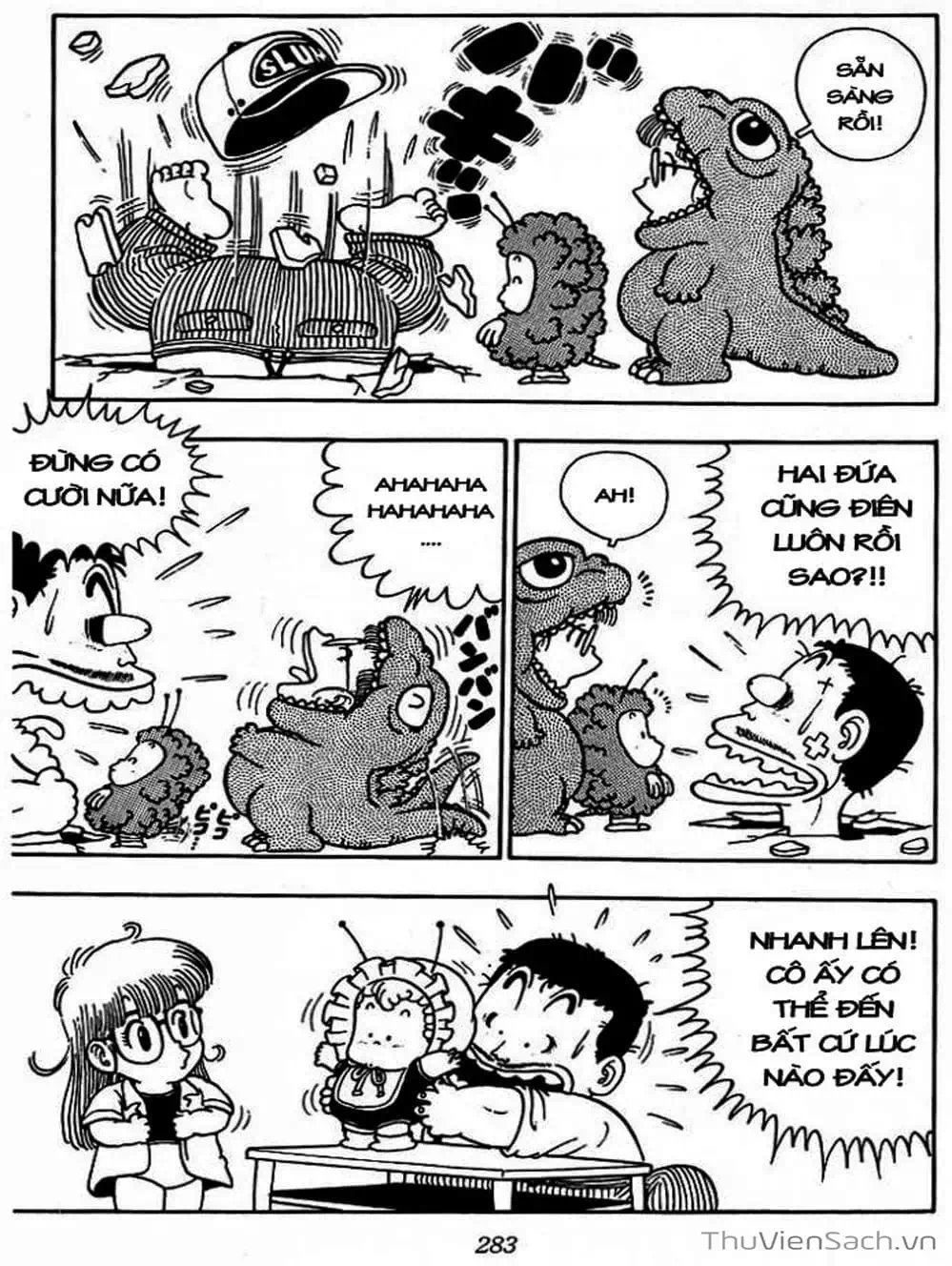 Truyện Tranh Tiến Sĩ Slump - Dr. Slump trang 4