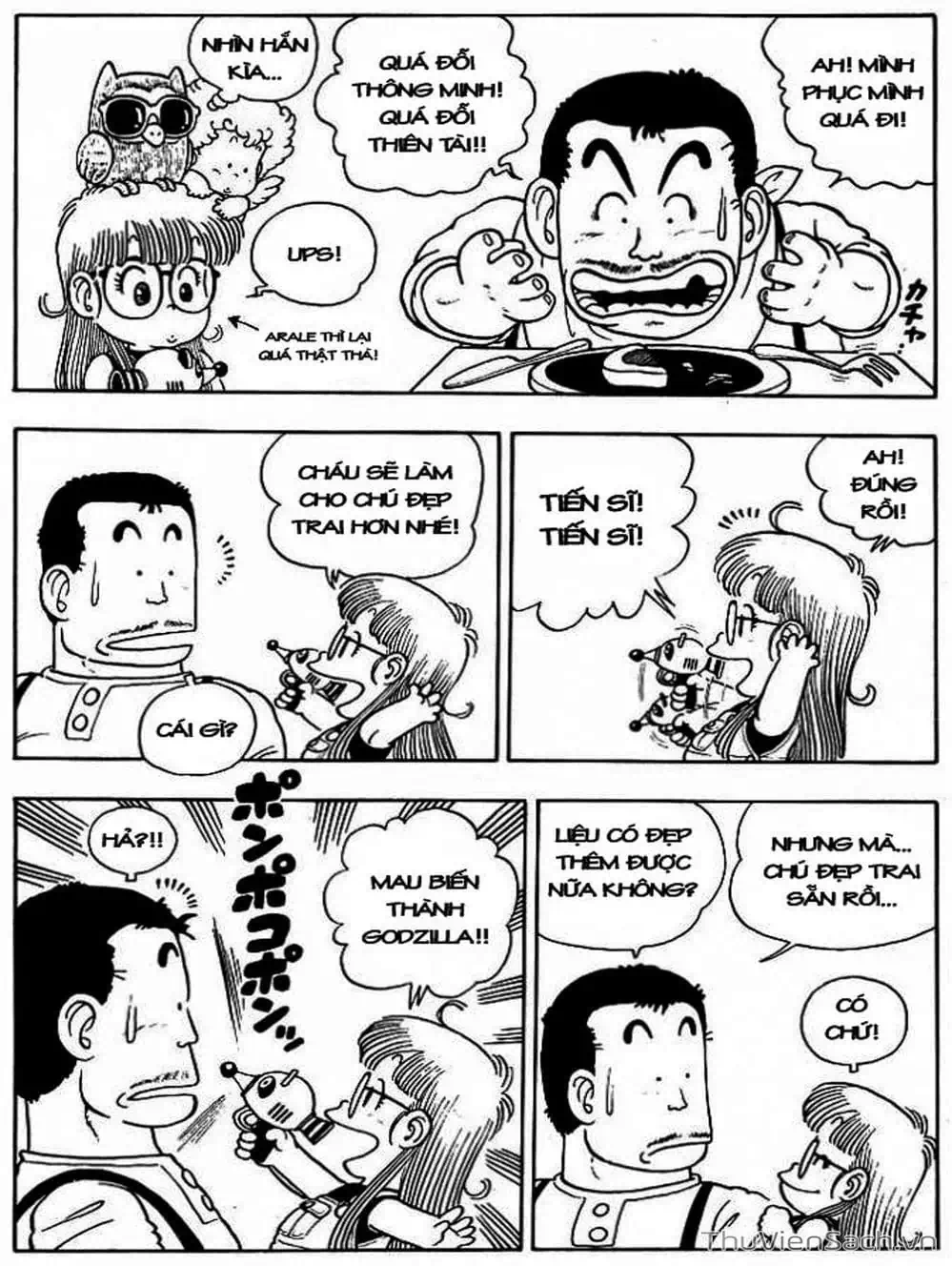 Truyện Tranh Tiến Sĩ Slump - Dr. Slump trang 4