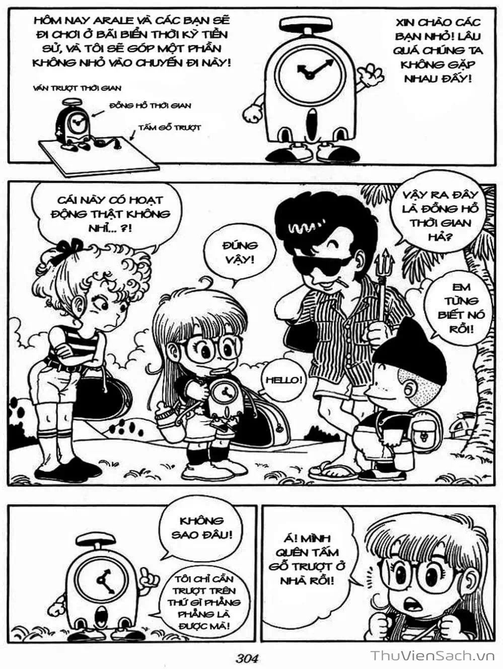 Truyện Tranh Tiến Sĩ Slump - Dr. Slump trang 4