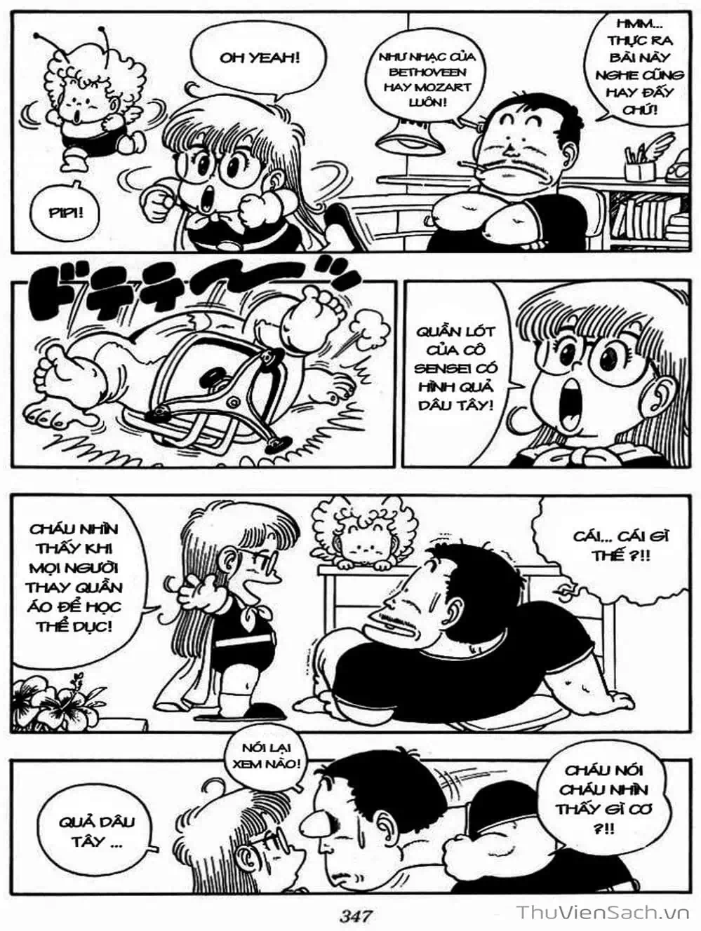 Truyện Tranh Tiến Sĩ Slump - Dr. Slump trang 4