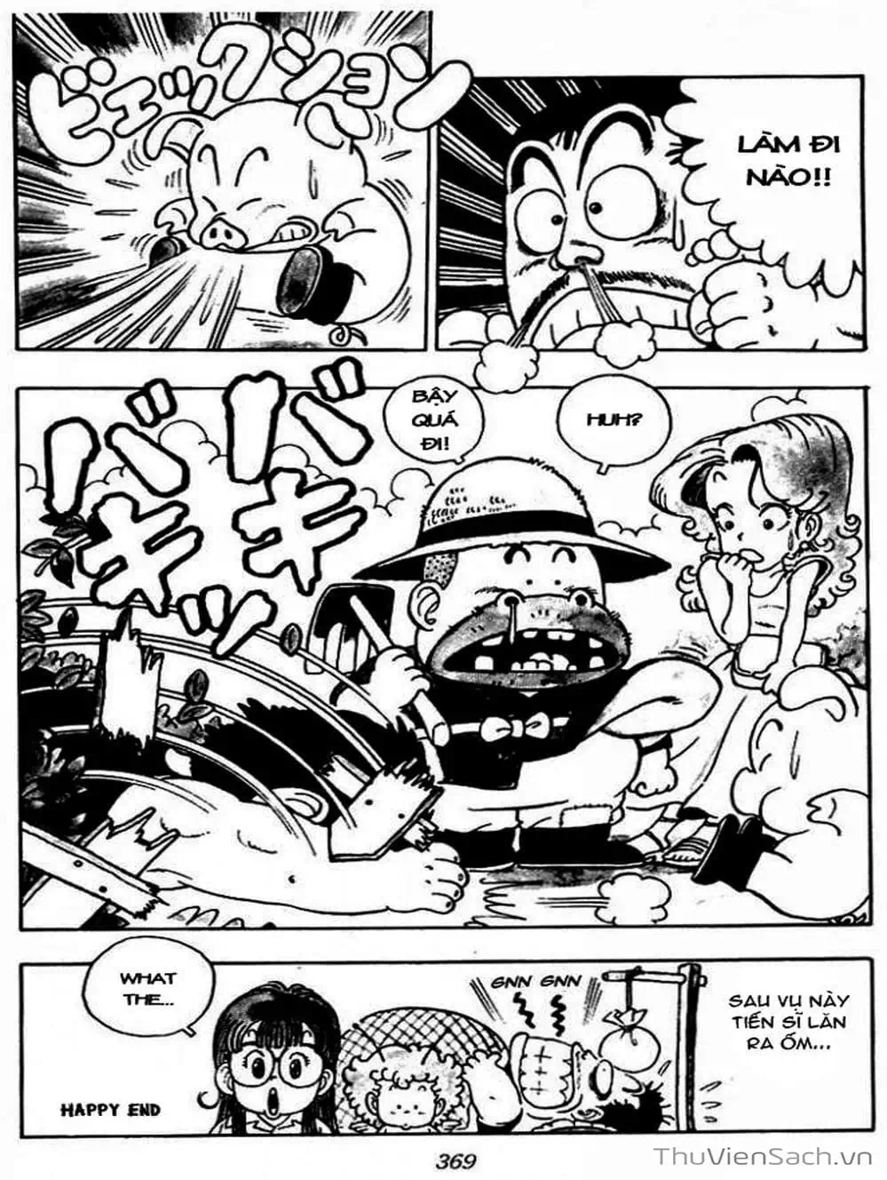 Truyện Tranh Tiến Sĩ Slump - Dr. Slump trang 4