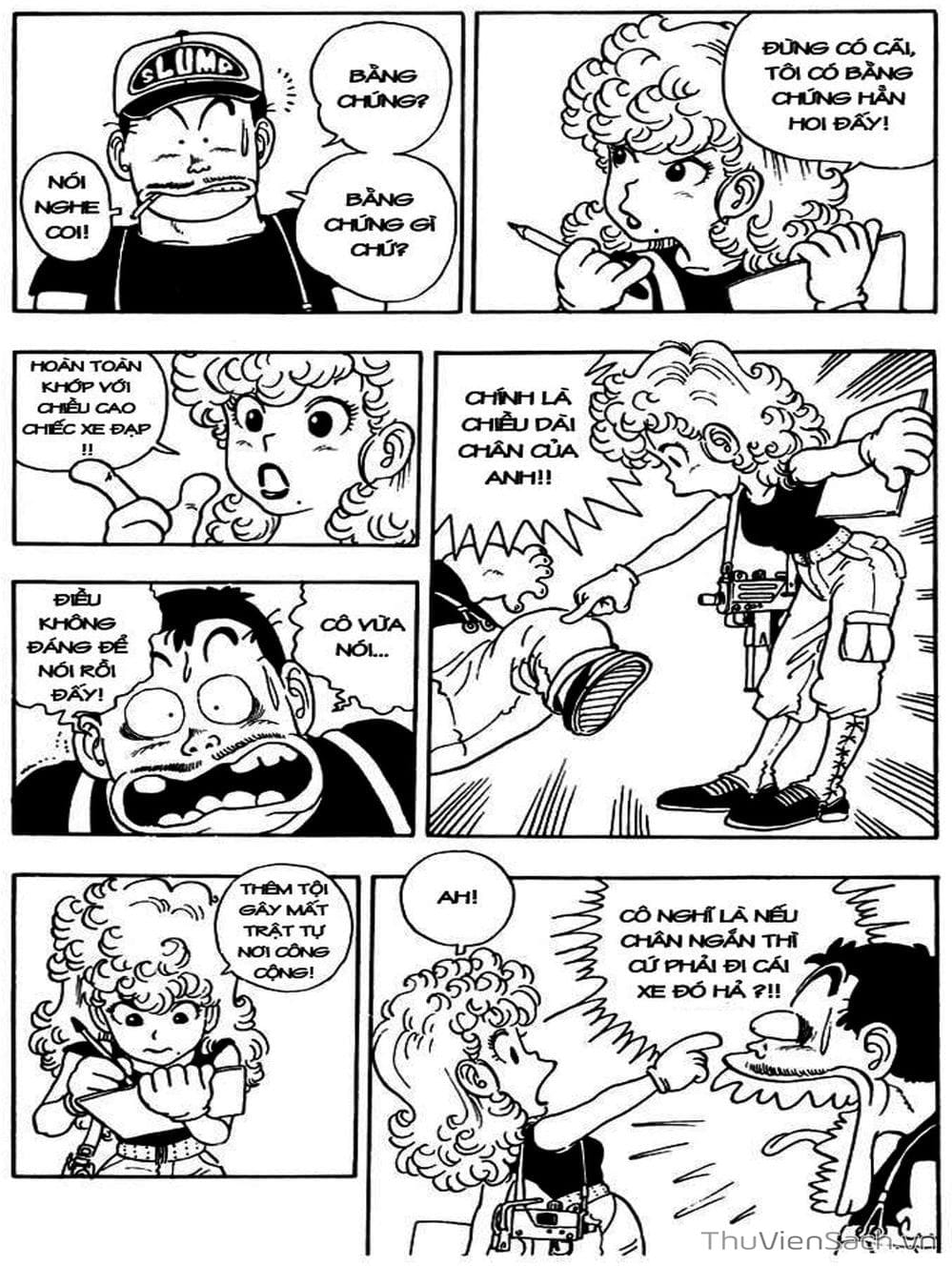 Truyện Tranh Tiến Sĩ Slump - Dr. Slump trang 4
