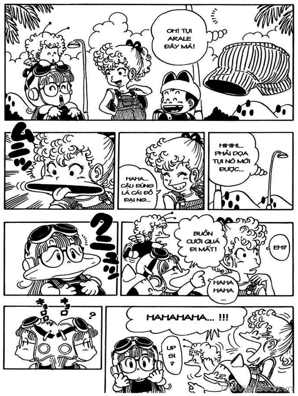 Truyện Tranh Tiến Sĩ Slump - Dr. Slump trang 4
