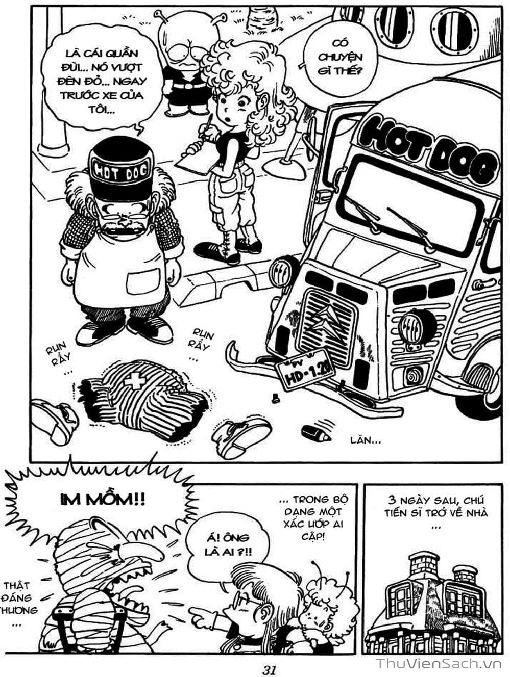 Truyện Tranh Tiến Sĩ Slump - Dr. Slump trang 4
