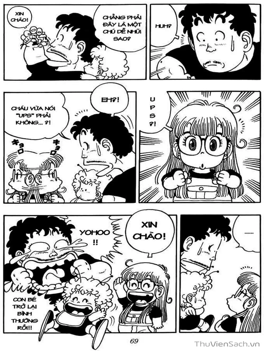 Truyện Tranh Tiến Sĩ Slump - Dr. Slump trang 4