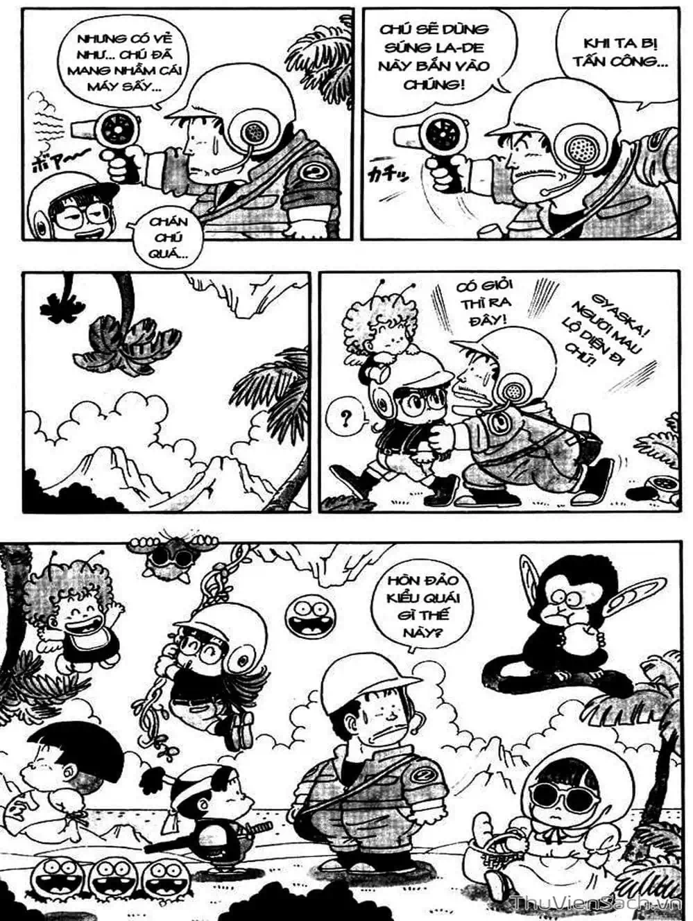 Truyện Tranh Tiến Sĩ Slump - Dr. Slump trang 4