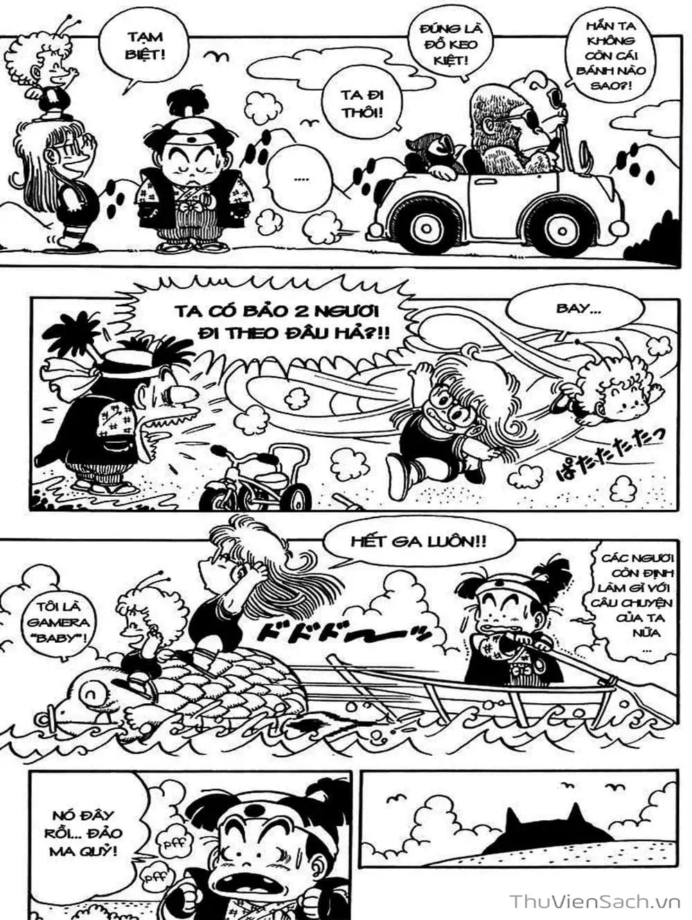 Truyện Tranh Tiến Sĩ Slump - Dr. Slump trang 4