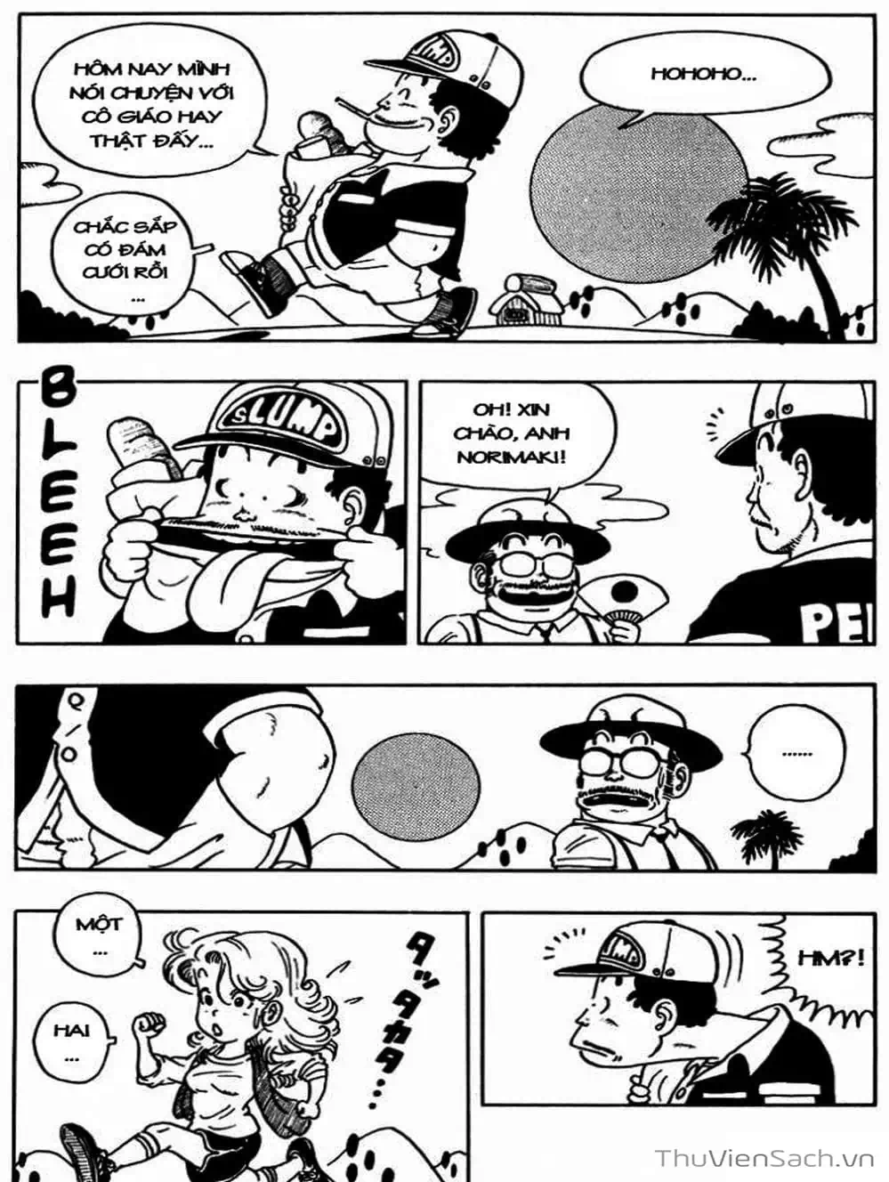 Truyện Tranh Tiến Sĩ Slump - Dr. Slump trang 4