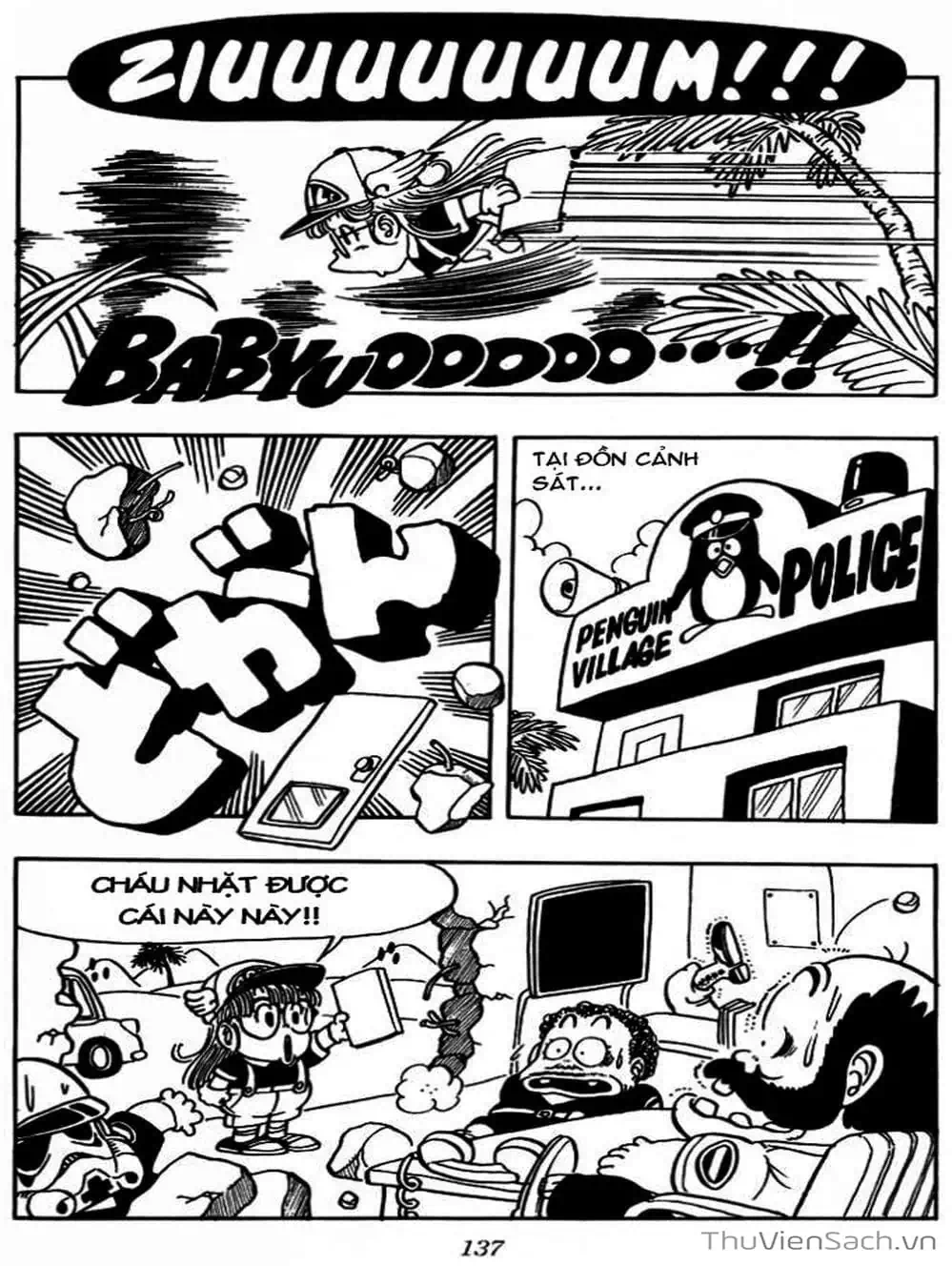 Truyện Tranh Tiến Sĩ Slump - Dr. Slump trang 4