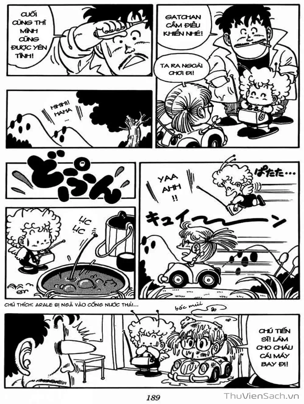 Truyện Tranh Tiến Sĩ Slump - Dr. Slump trang 4