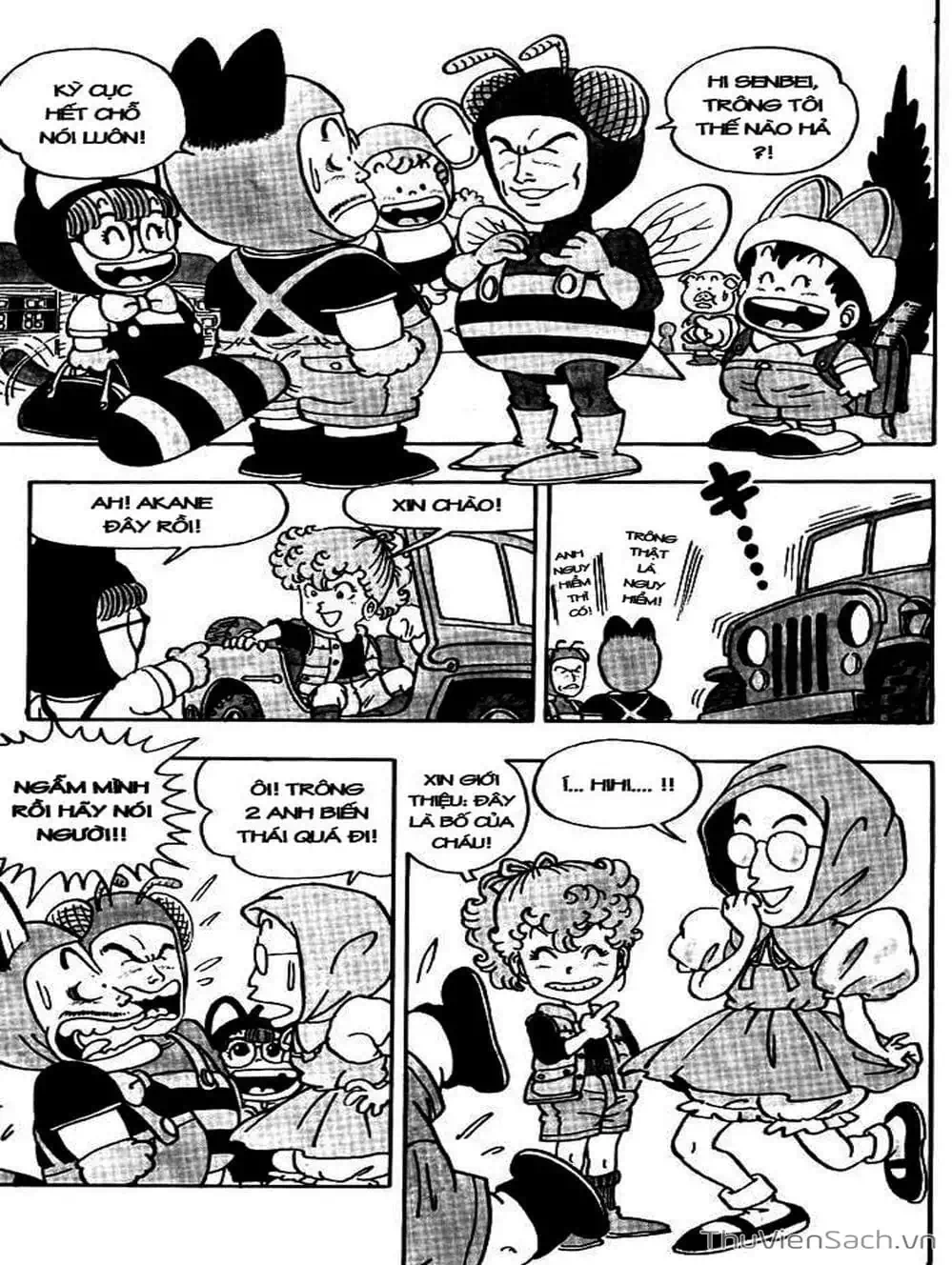 Truyện Tranh Tiến Sĩ Slump - Dr. Slump trang 4