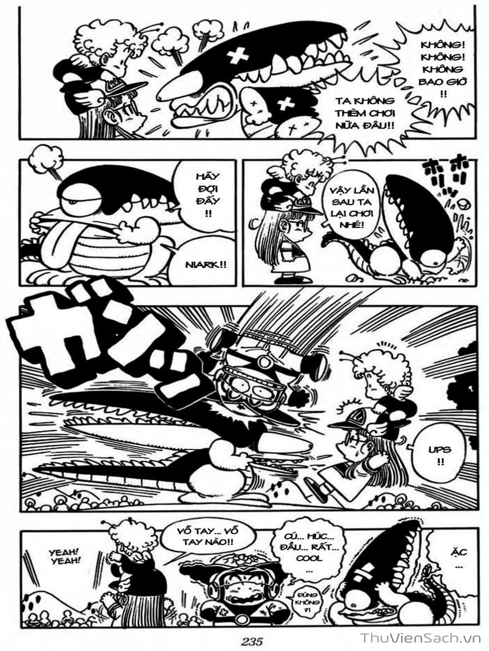 Truyện Tranh Tiến Sĩ Slump - Dr. Slump trang 4