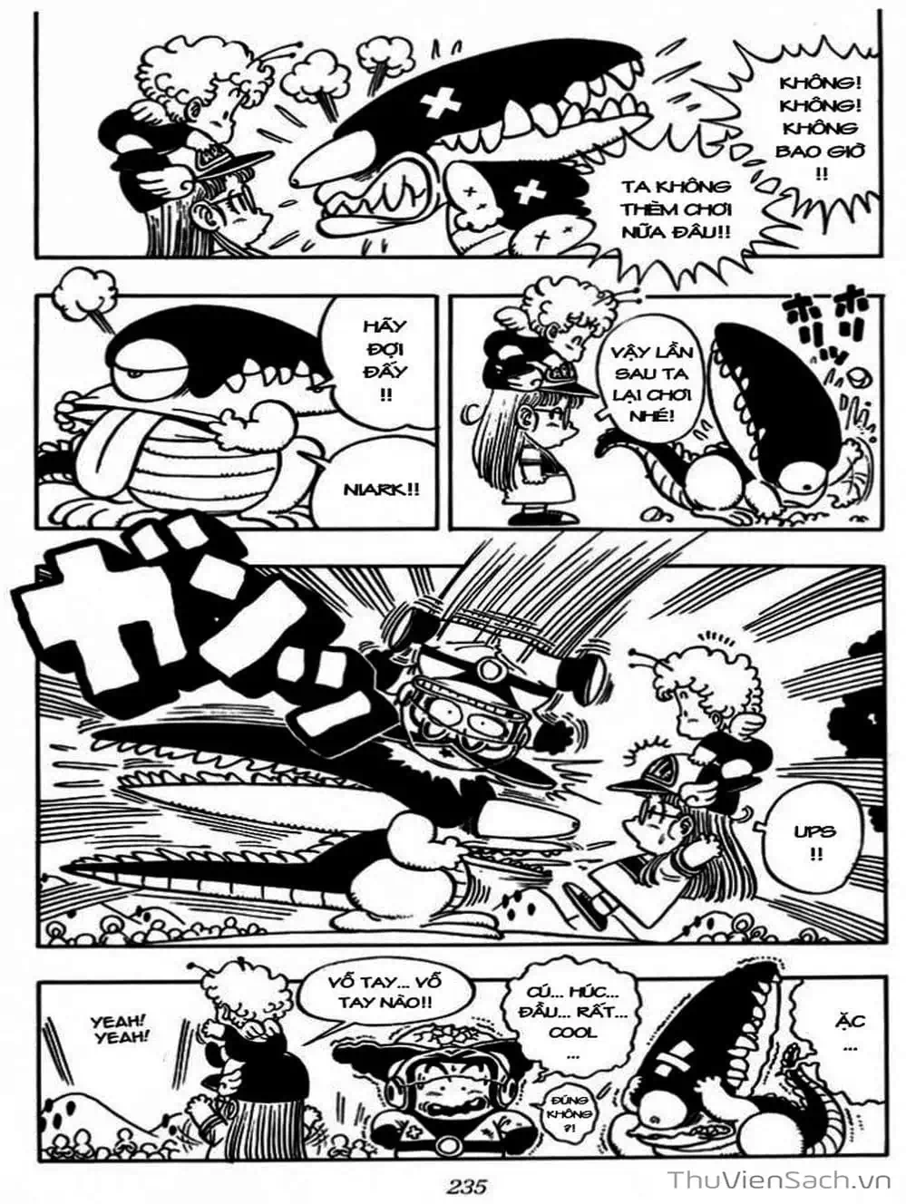 Truyện Tranh Tiến Sĩ Slump - Dr. Slump trang 4