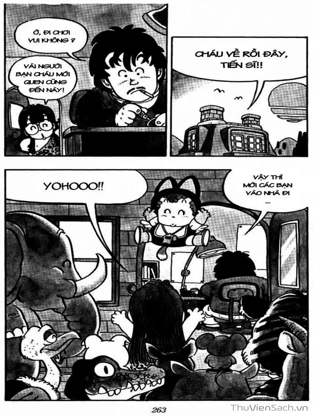 Truyện Tranh Tiến Sĩ Slump - Dr. Slump trang 4