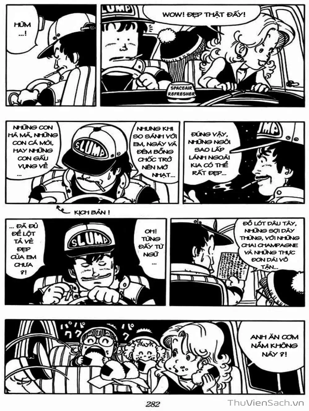 Truyện Tranh Tiến Sĩ Slump - Dr. Slump trang 4