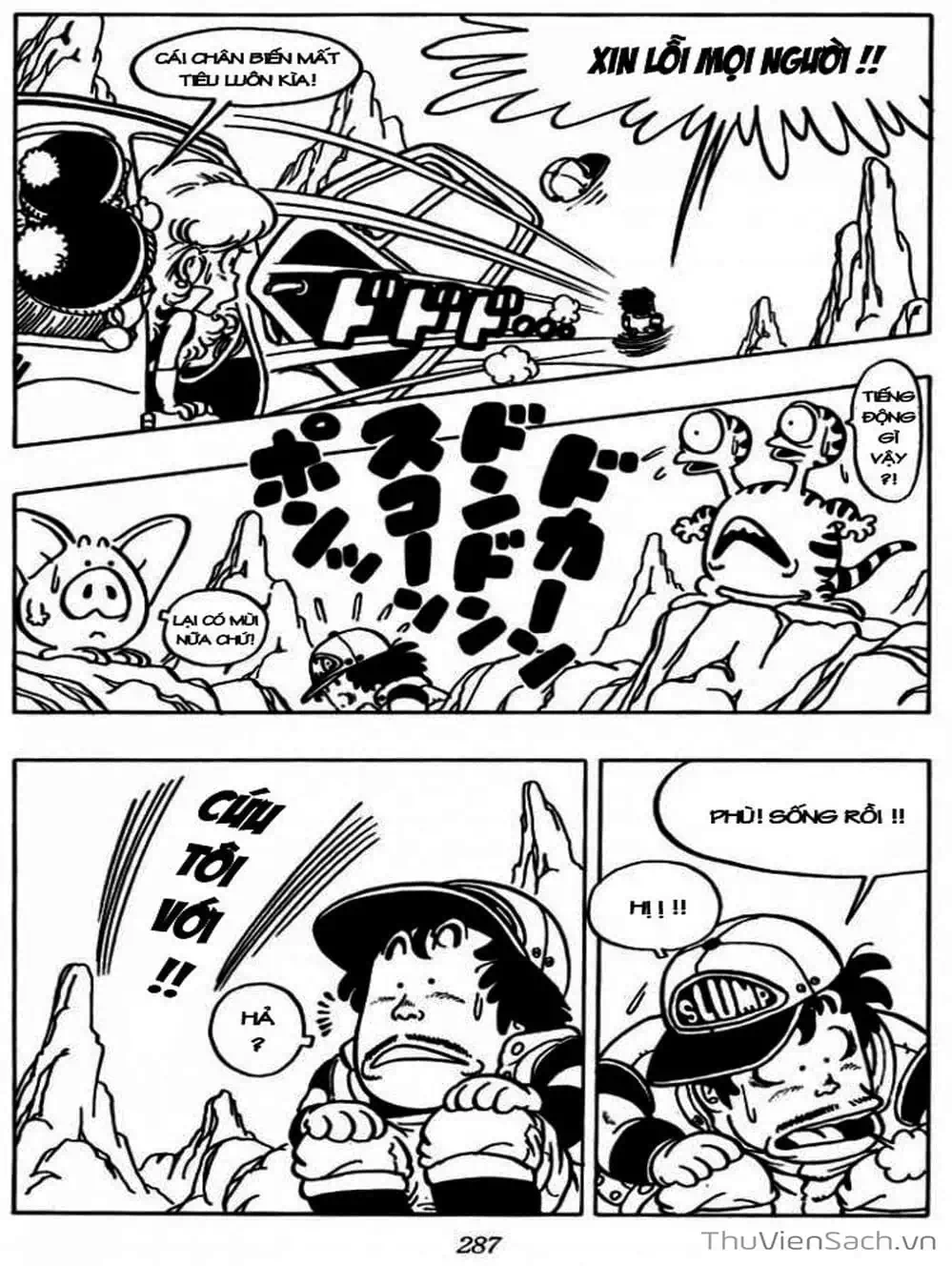 Truyện Tranh Tiến Sĩ Slump - Dr. Slump trang 4