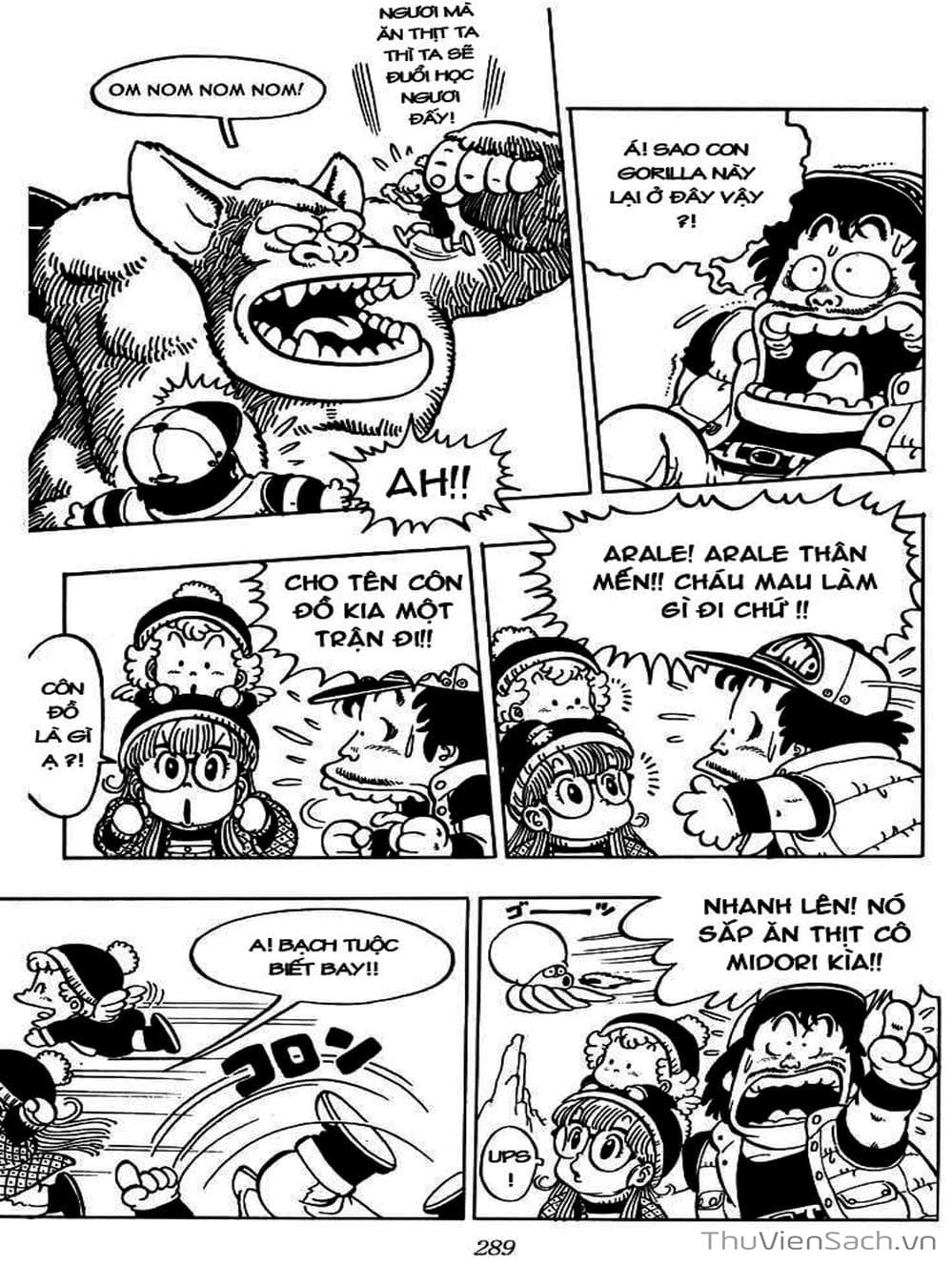 Truyện Tranh Tiến Sĩ Slump - Dr. Slump trang 4