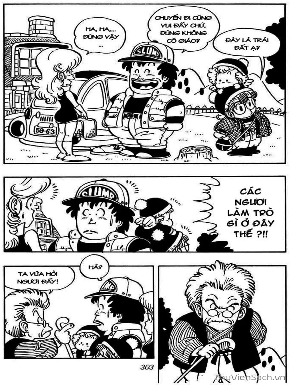 Truyện Tranh Tiến Sĩ Slump - Dr. Slump trang 4