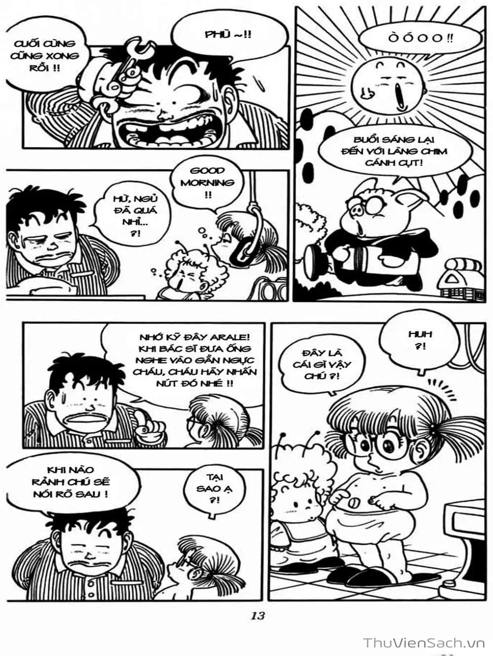 Truyện Tranh Tiến Sĩ Slump - Dr. Slump trang 4