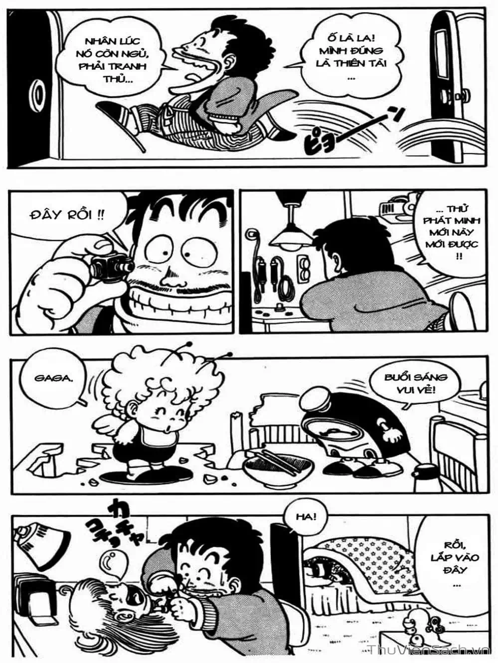 Truyện Tranh Tiến Sĩ Slump - Dr. Slump trang 4