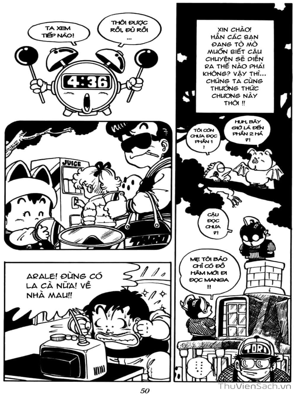 Truyện Tranh Tiến Sĩ Slump - Dr. Slump trang 4