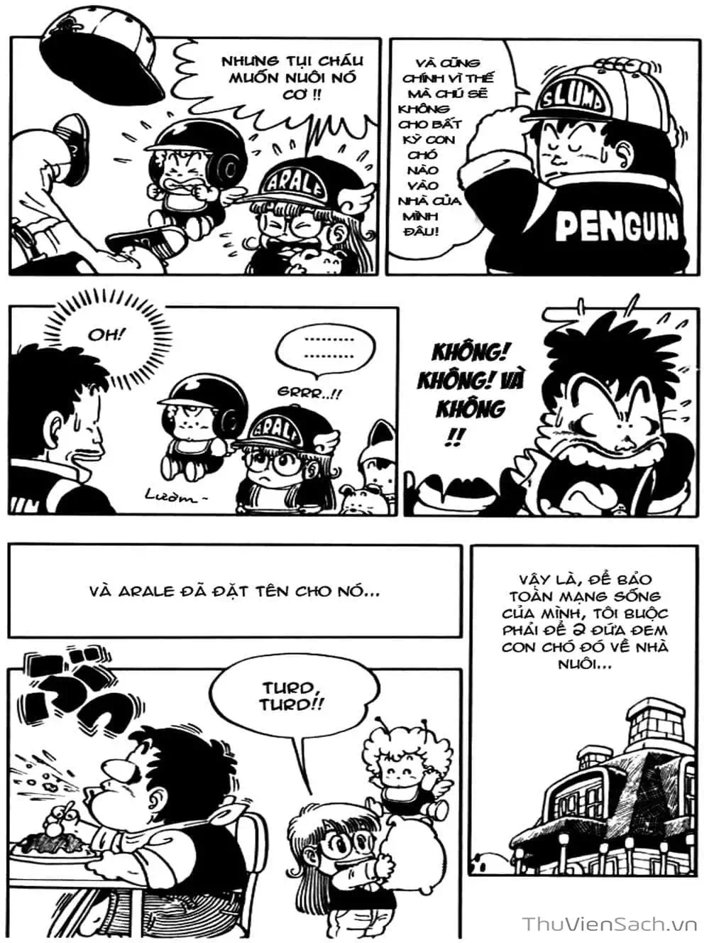 Truyện Tranh Tiến Sĩ Slump - Dr. Slump trang 4