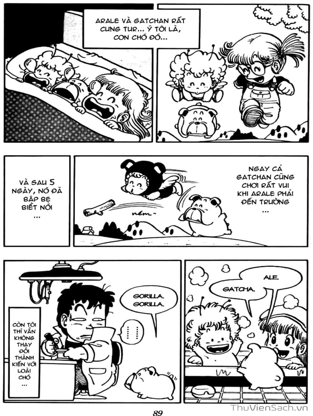 Truyện Tranh Tiến Sĩ Slump - Dr. Slump trang 4