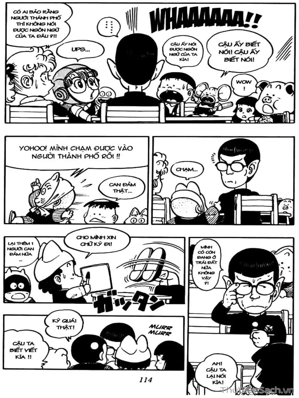 Truyện Tranh Tiến Sĩ Slump - Dr. Slump trang 4