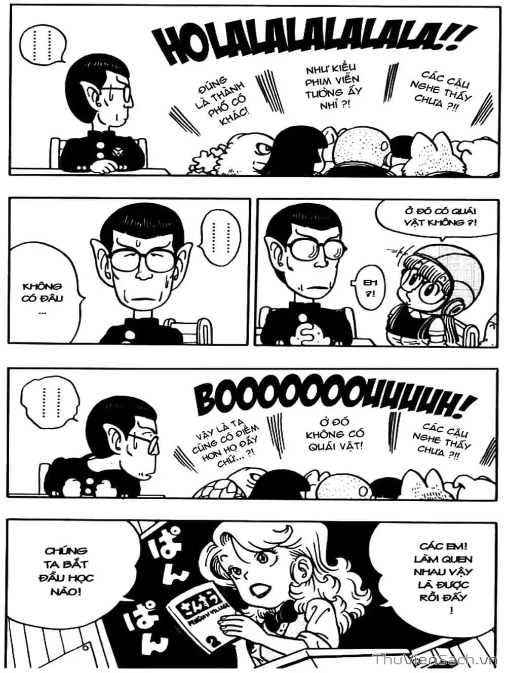 Truyện Tranh Tiến Sĩ Slump - Dr. Slump trang 4