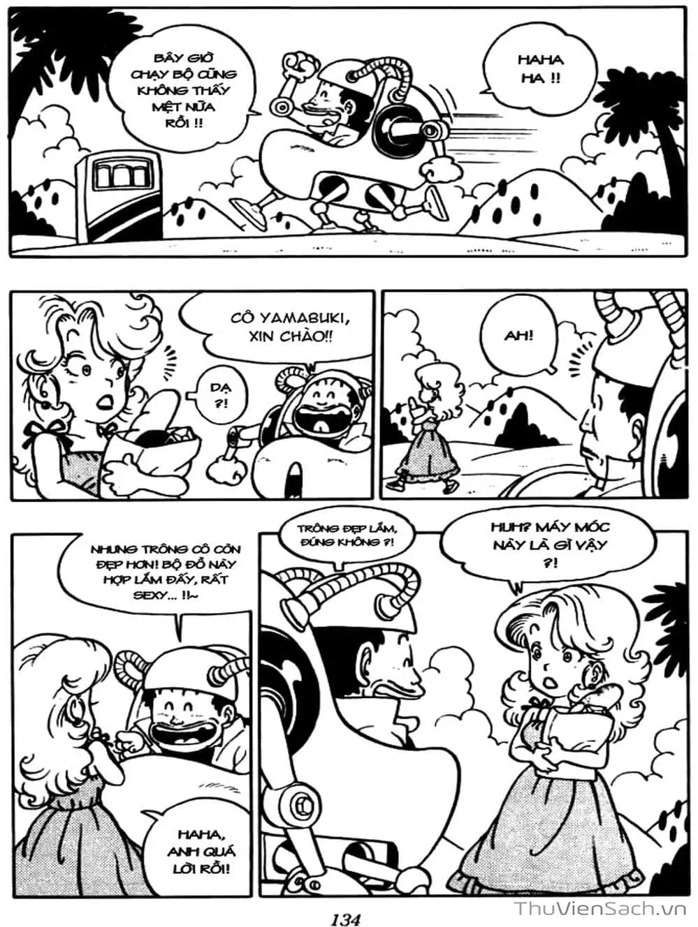 Truyện Tranh Tiến Sĩ Slump - Dr. Slump trang 4