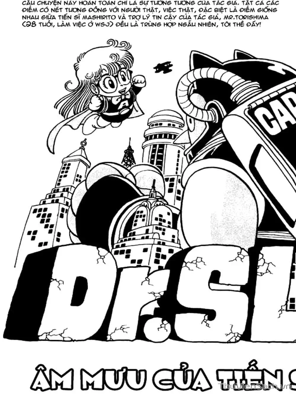 Truyện Tranh Tiến Sĩ Slump - Dr. Slump trang 4