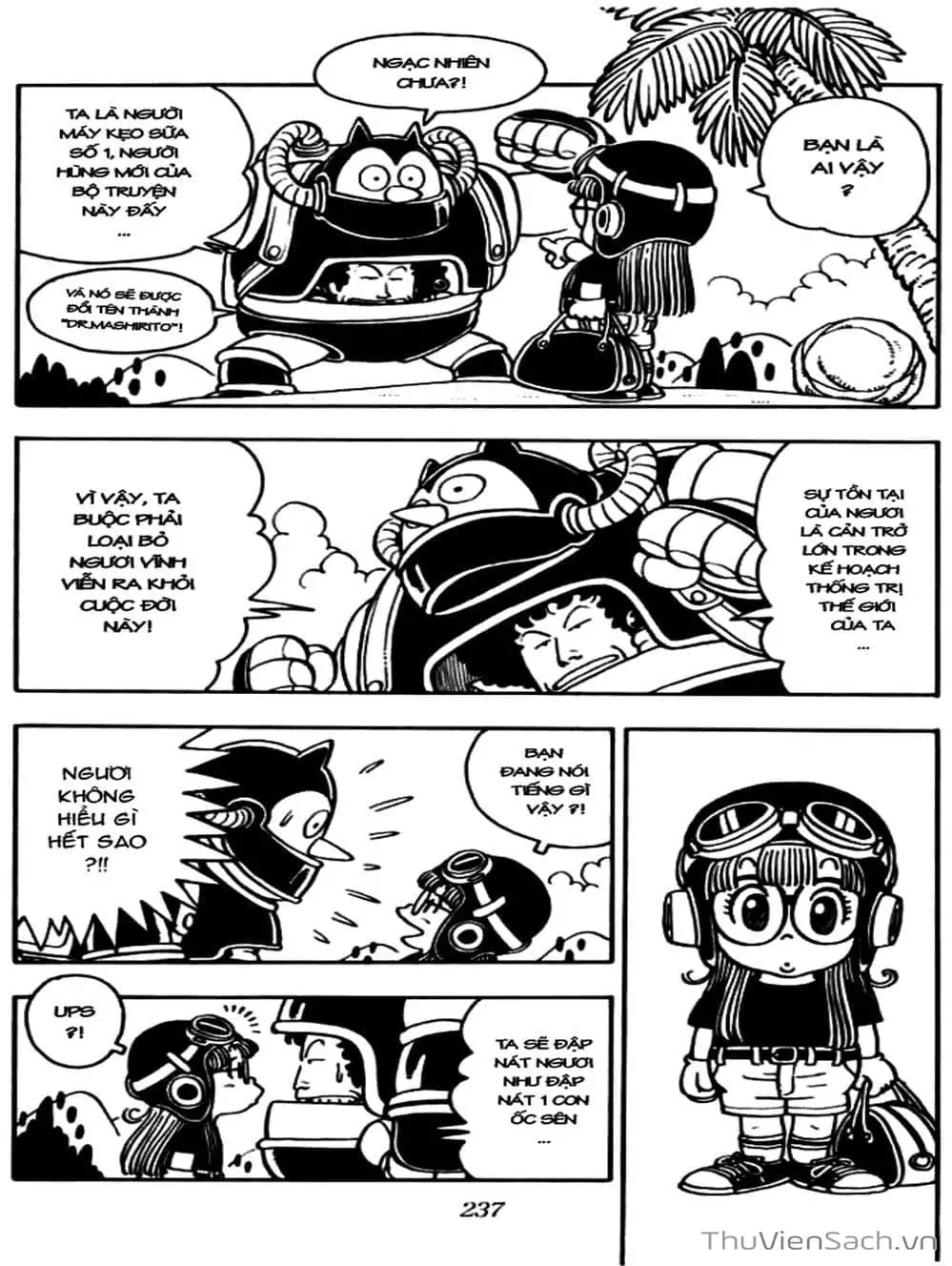 Truyện Tranh Tiến Sĩ Slump - Dr. Slump trang 4