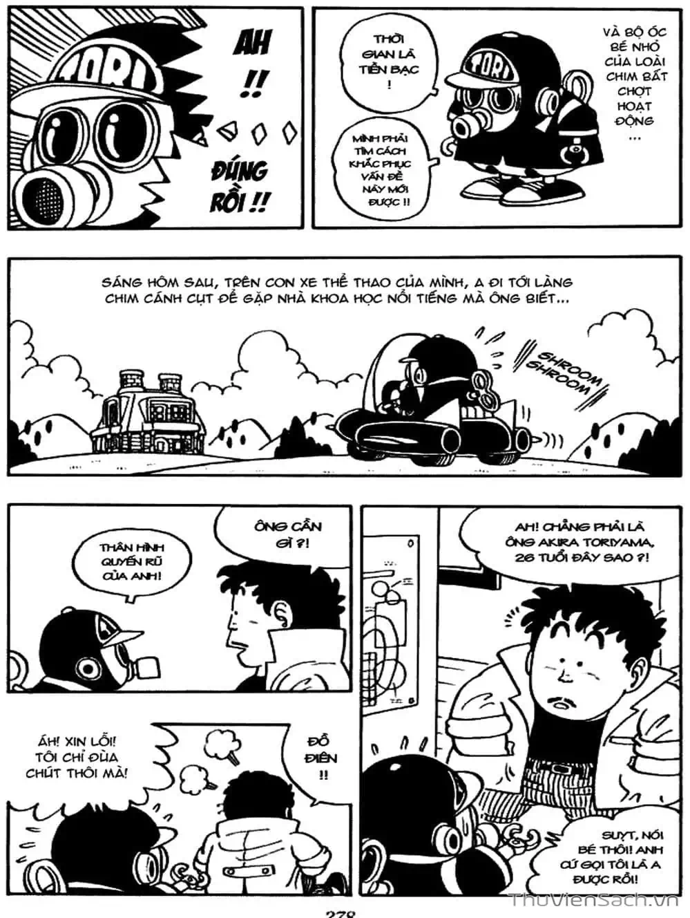 Truyện Tranh Tiến Sĩ Slump - Dr. Slump trang 4