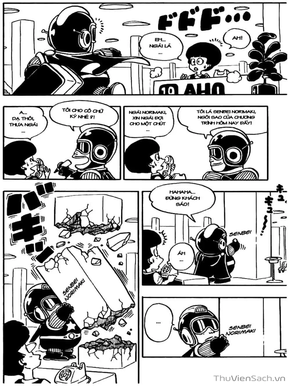 Truyện Tranh Tiến Sĩ Slump - Dr. Slump trang 4