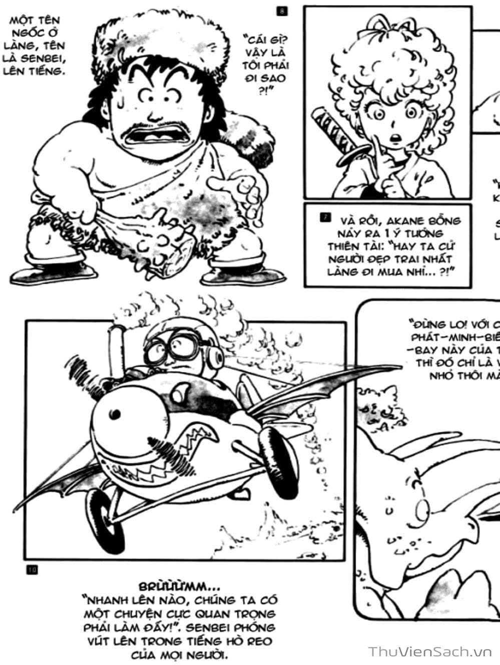 Truyện Tranh Tiến Sĩ Slump - Dr. Slump trang 4
