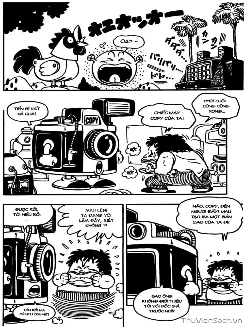 Truyện Tranh Tiến Sĩ Slump - Dr. Slump trang 4