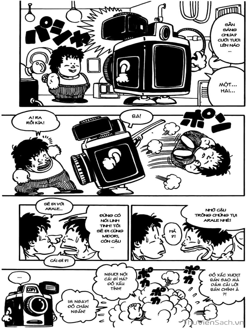 Truyện Tranh Tiến Sĩ Slump - Dr. Slump trang 4
