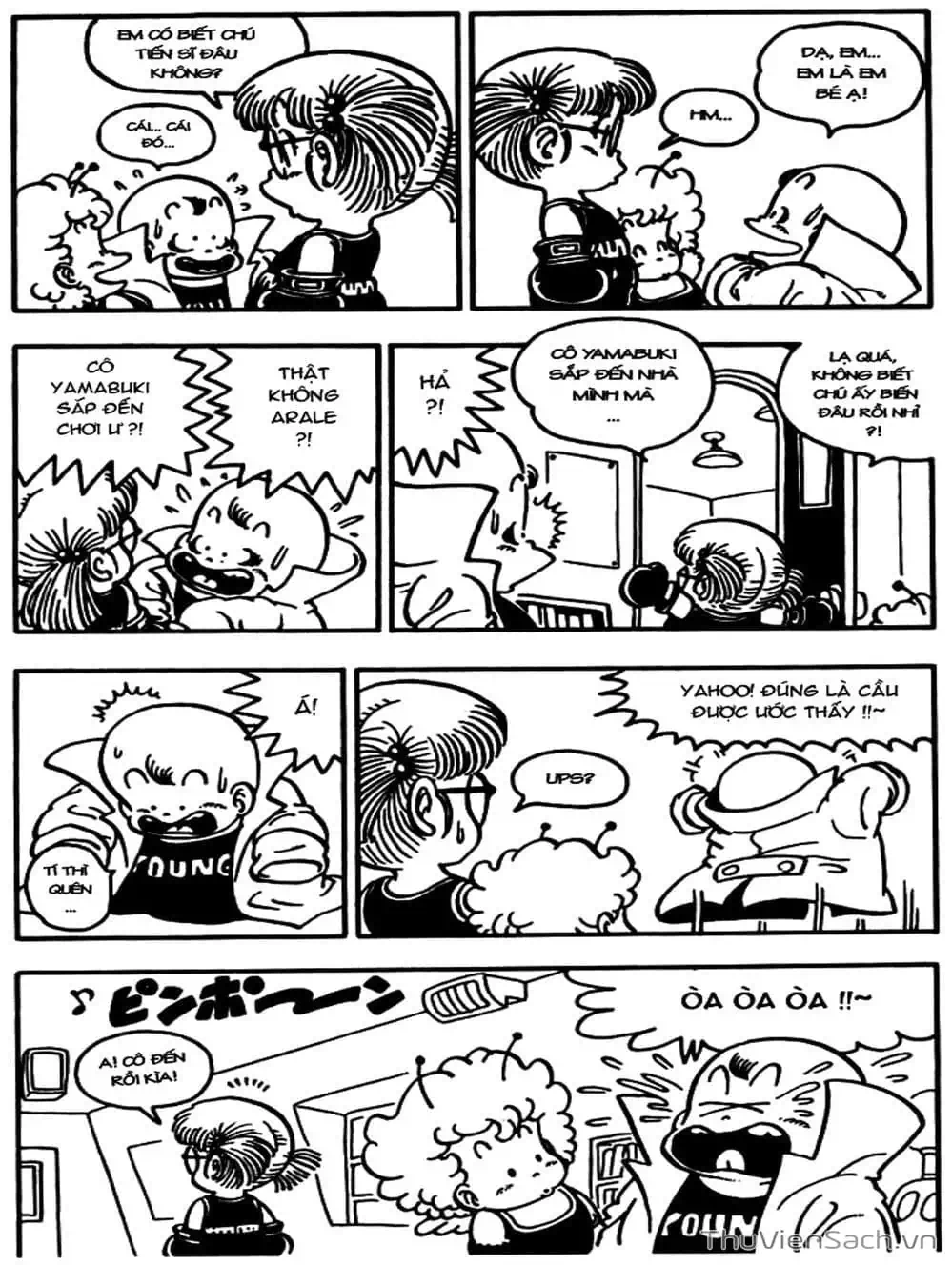 Truyện Tranh Tiến Sĩ Slump - Dr. Slump trang 4