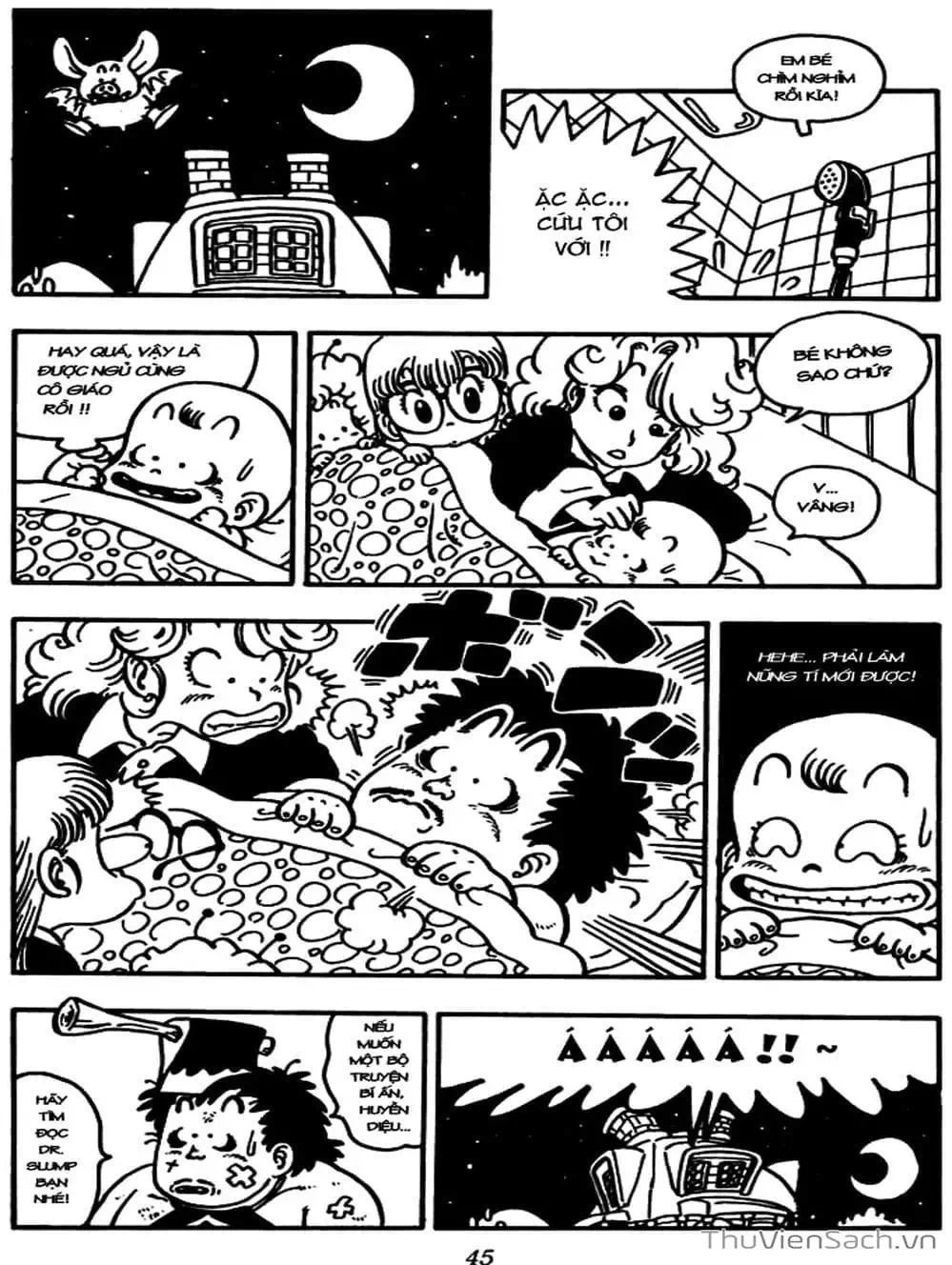 Truyện Tranh Tiến Sĩ Slump - Dr. Slump trang 4