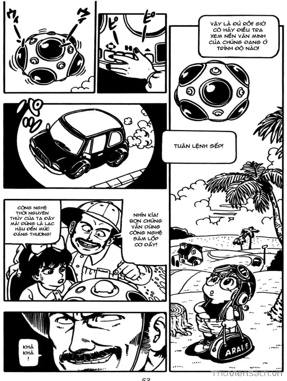 Truyện Tranh Tiến Sĩ Slump - Dr. Slump trang 4