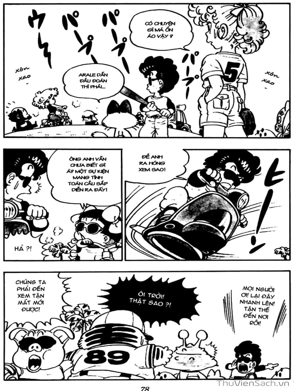 Truyện Tranh Tiến Sĩ Slump - Dr. Slump trang 4