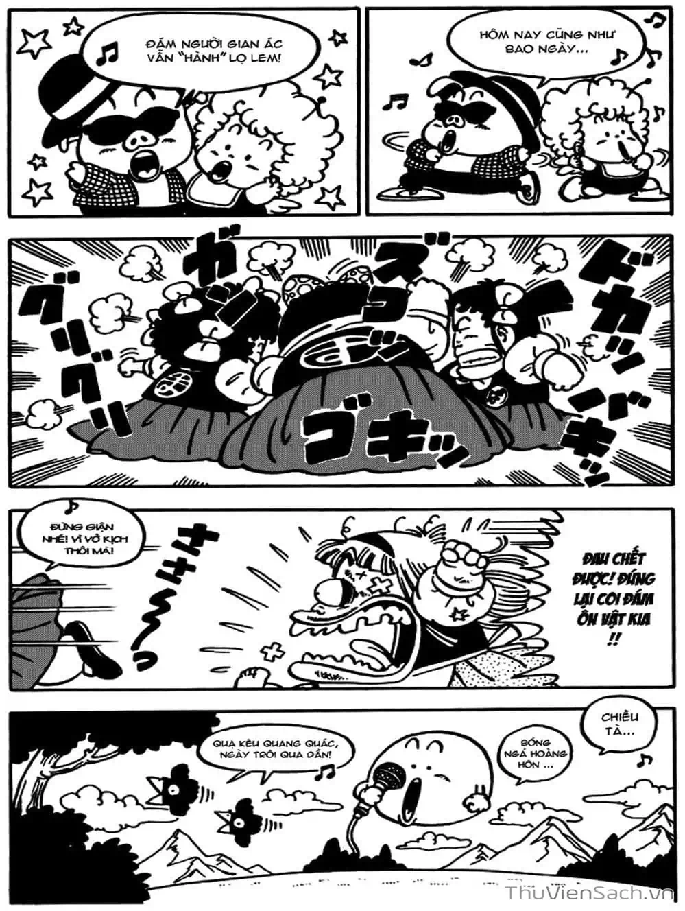 Truyện Tranh Tiến Sĩ Slump - Dr. Slump trang 4